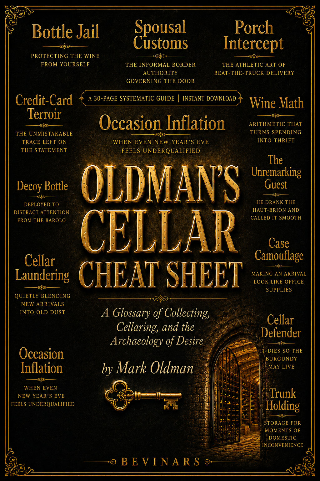 Oldman's Cellar Cheat Sheet (New! 30+ pages) cover